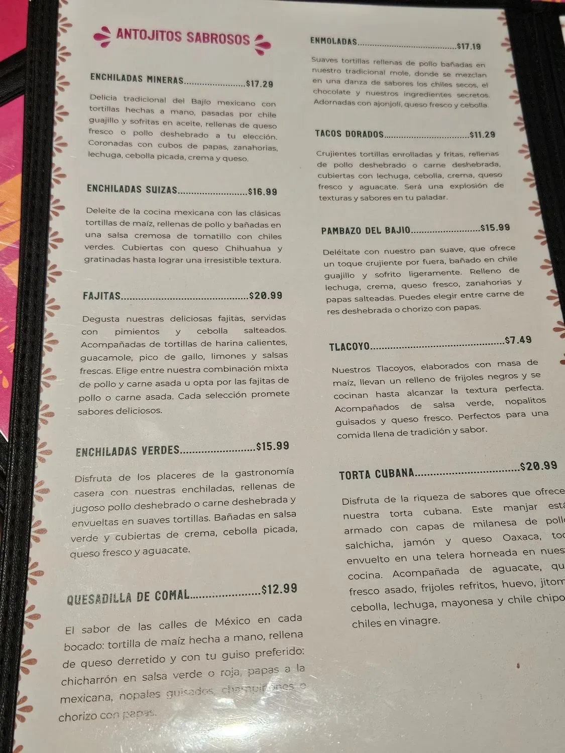 Menu 3