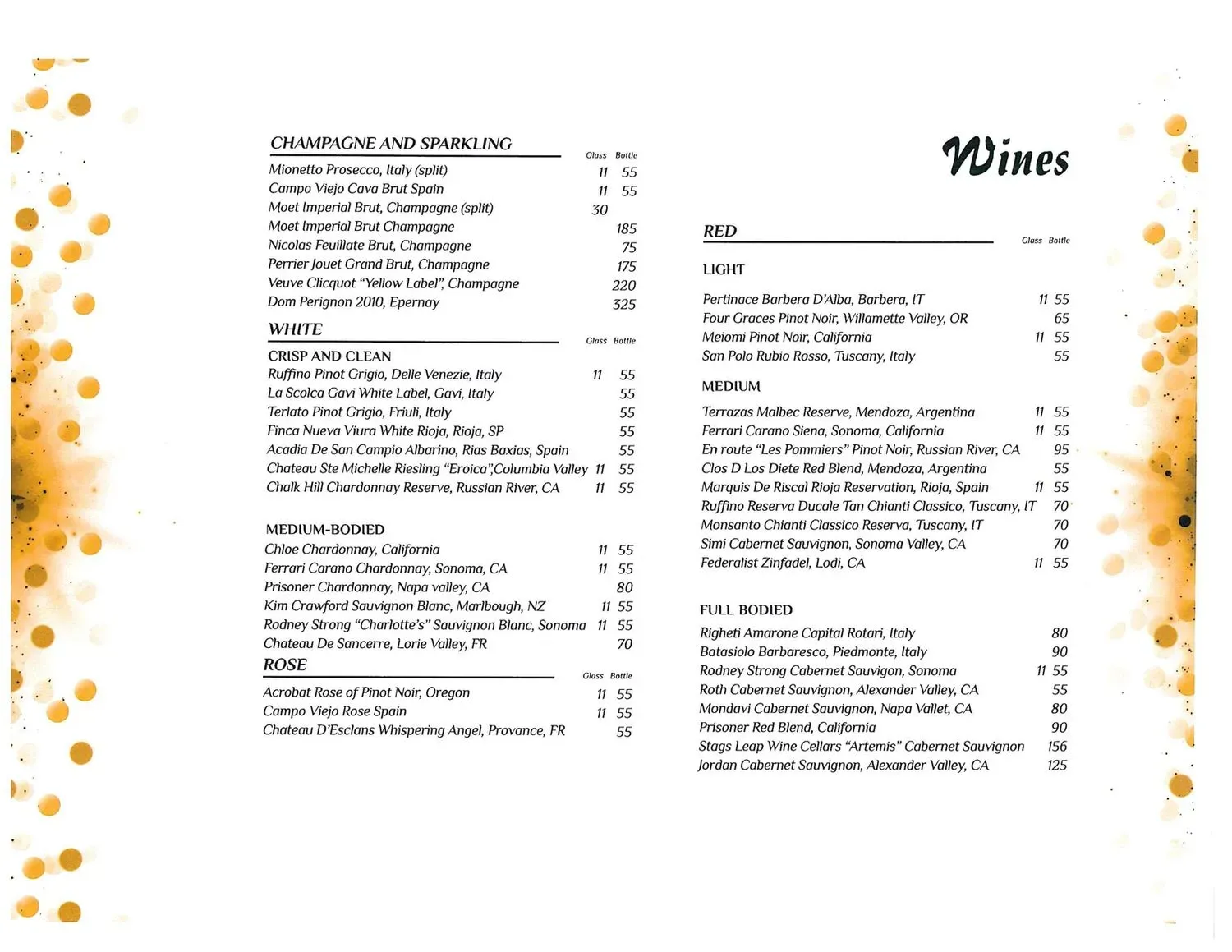 Menu 3