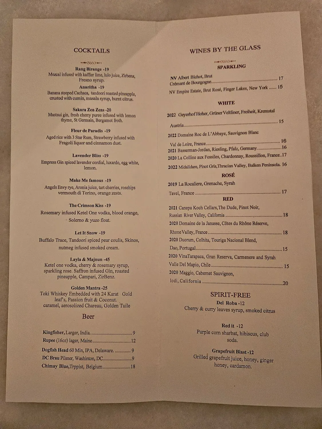 Menu 3