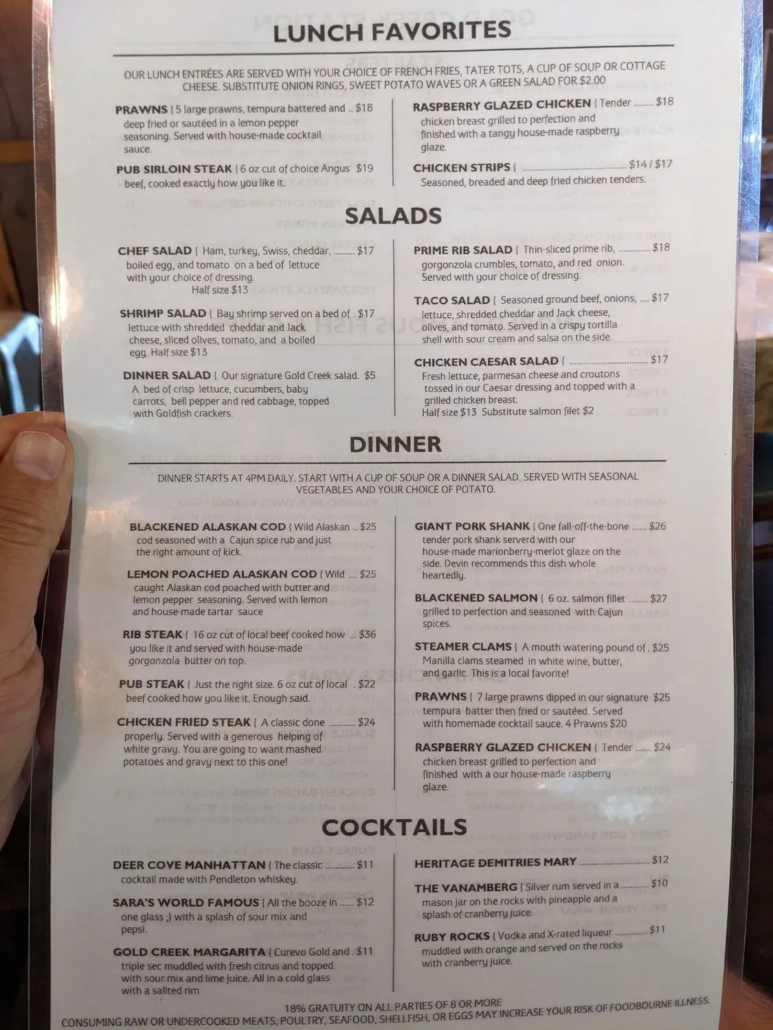Menu 4