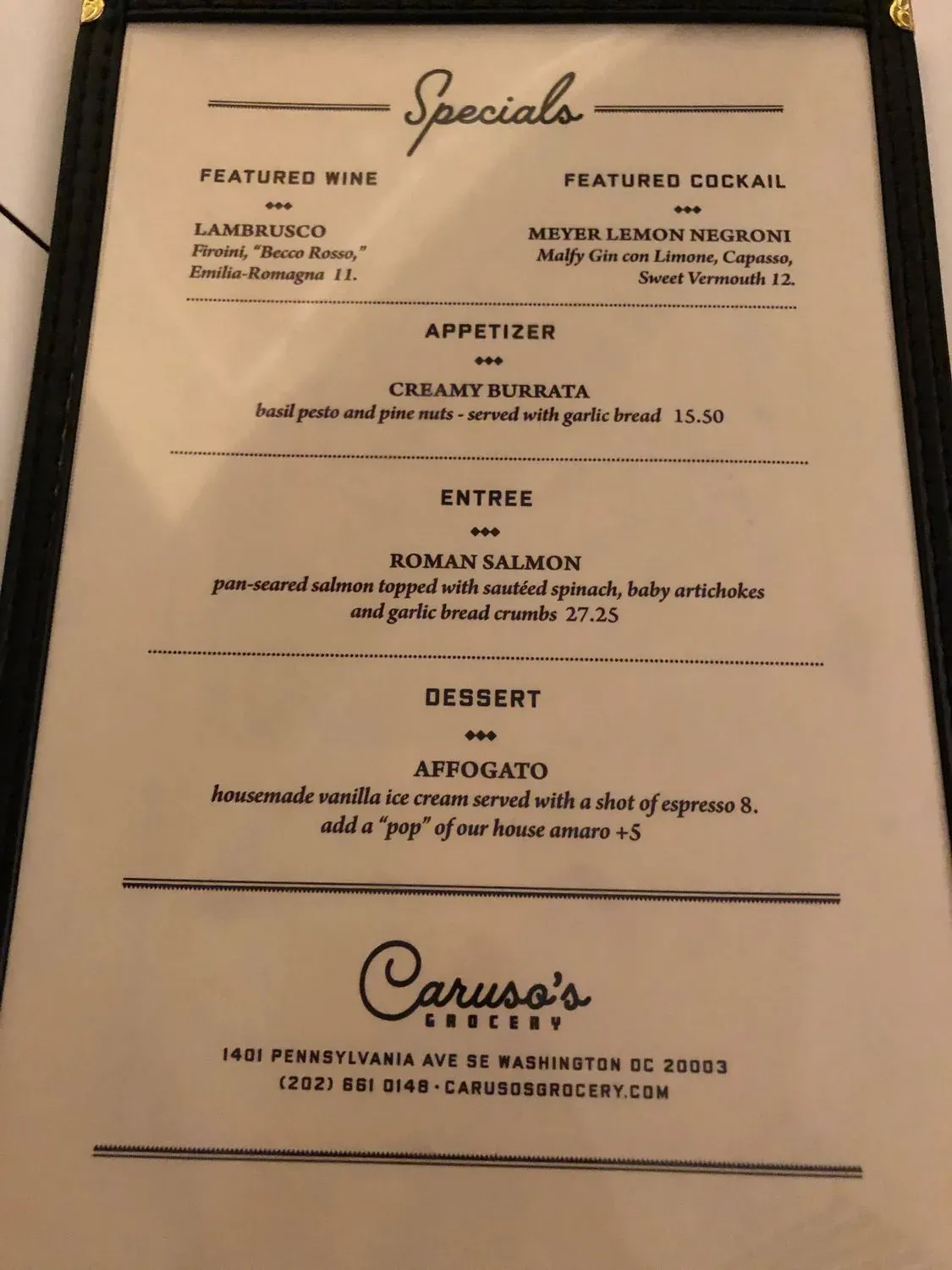 Menu 6