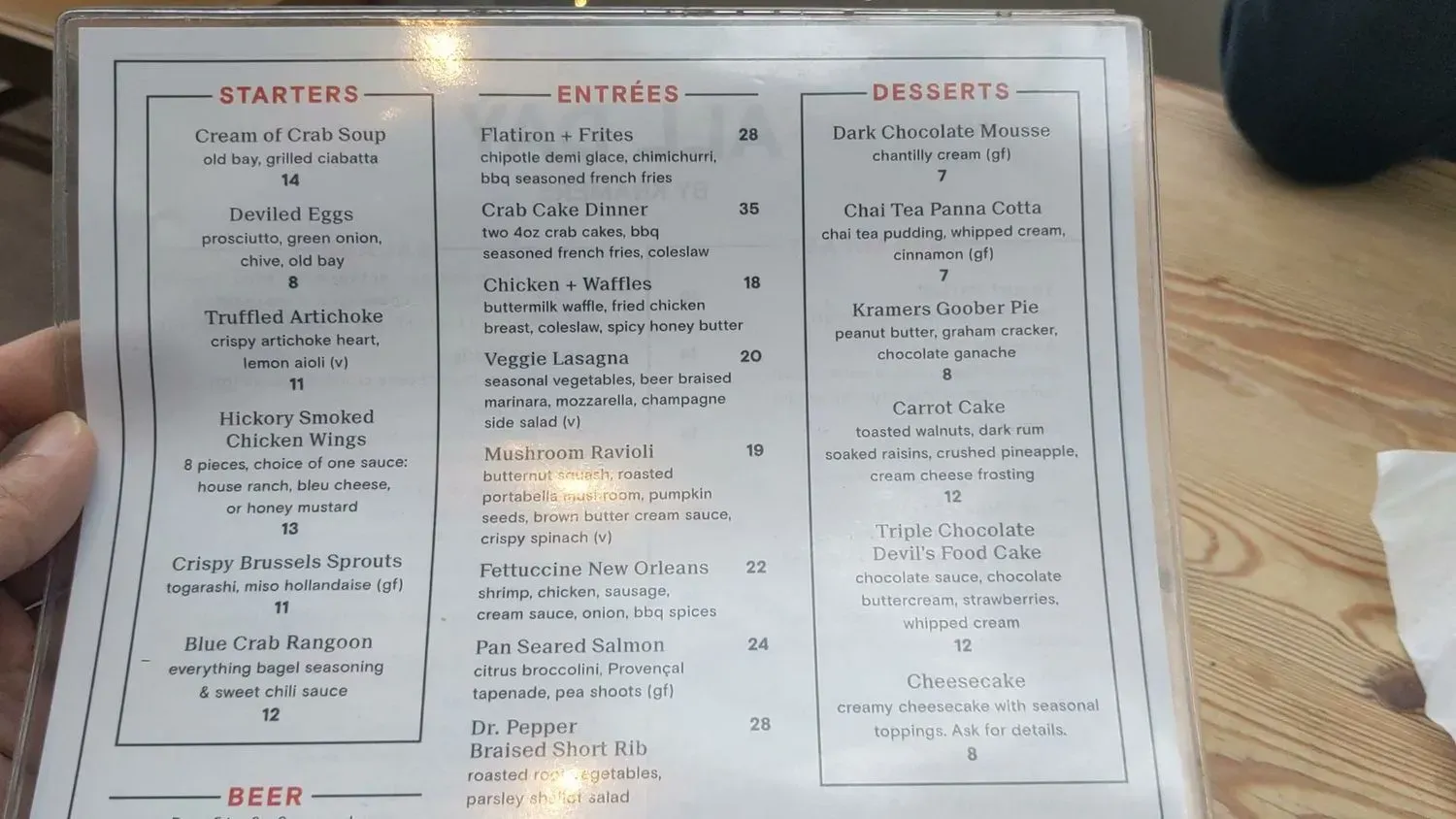 Menu 3