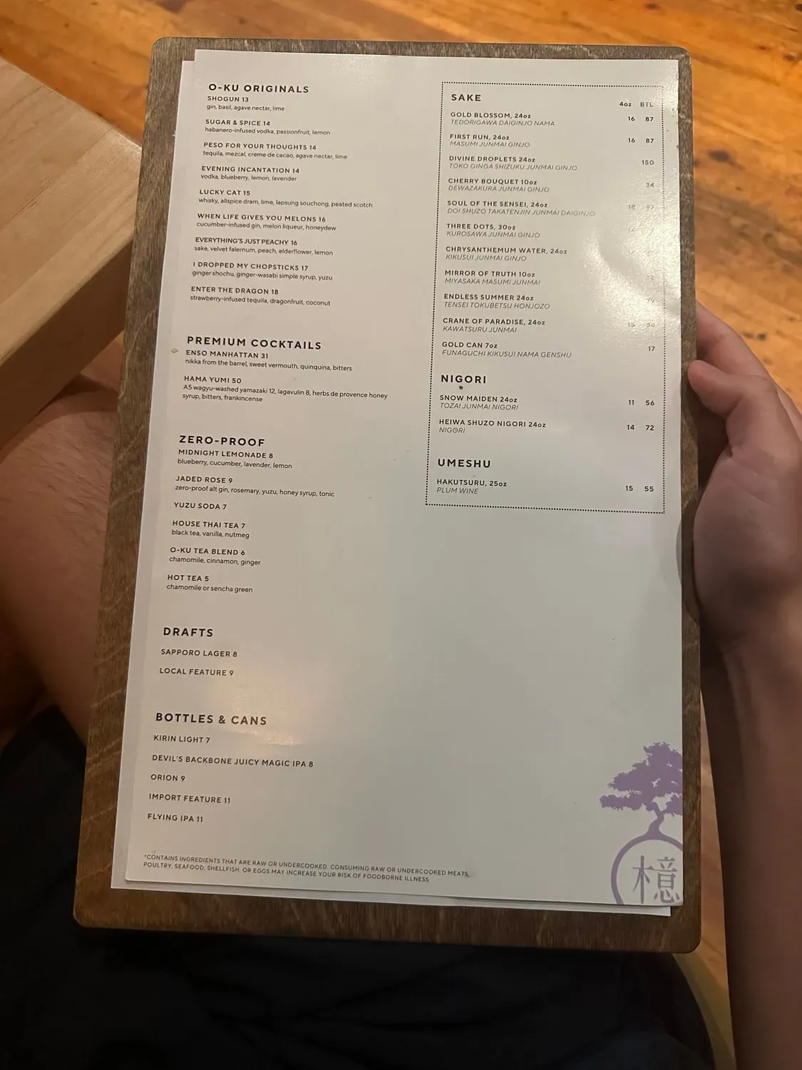 Menu 6