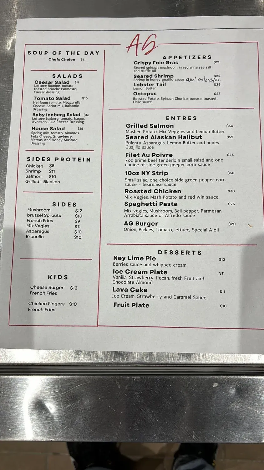 Menu 3