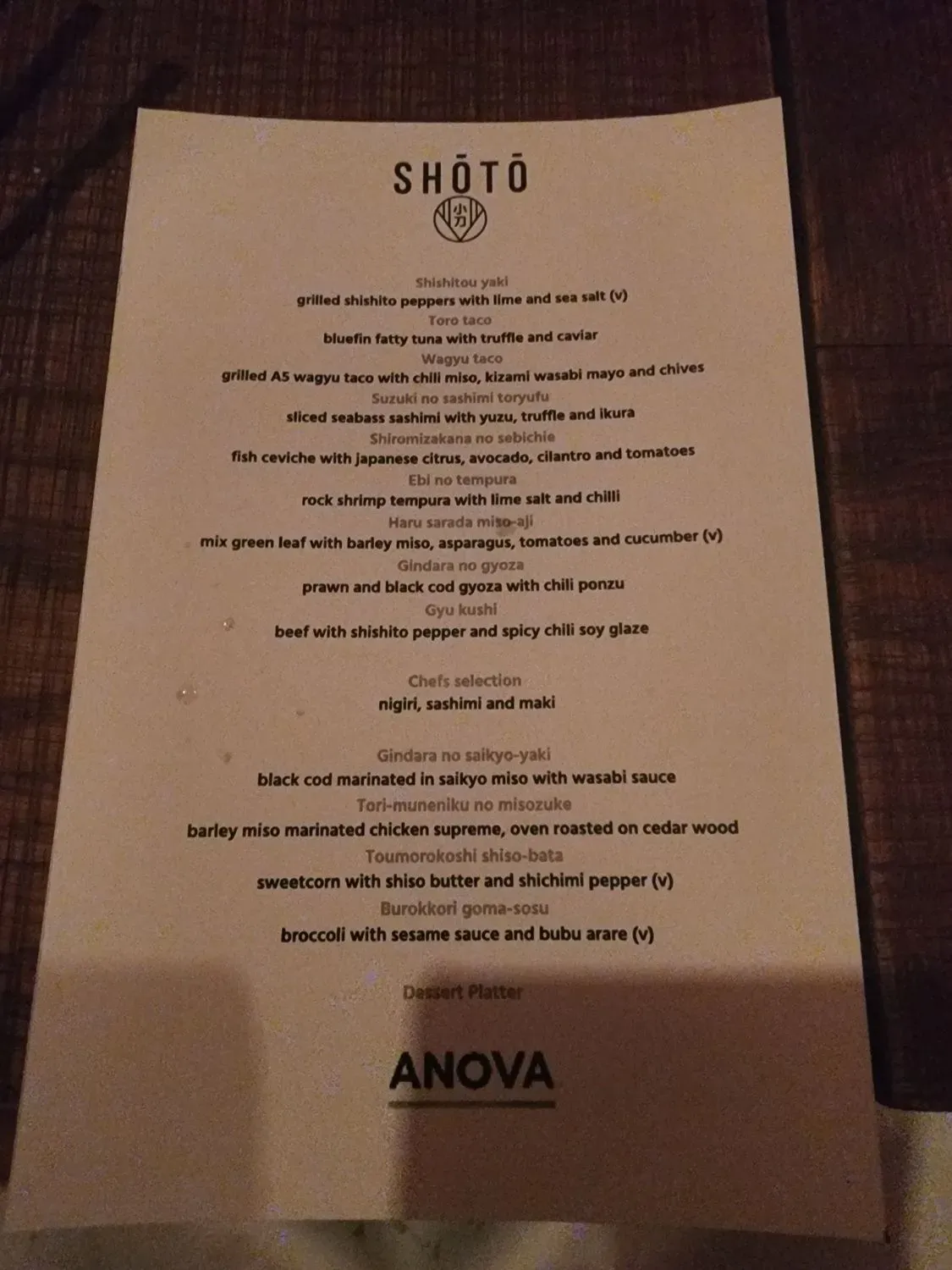 Menu 6