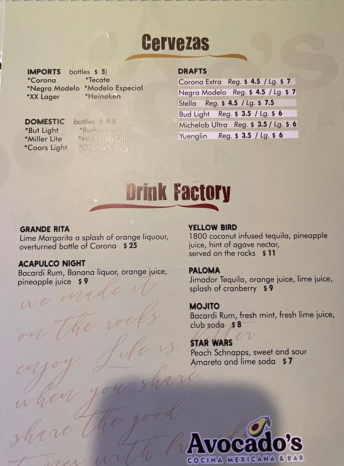 Menu 4