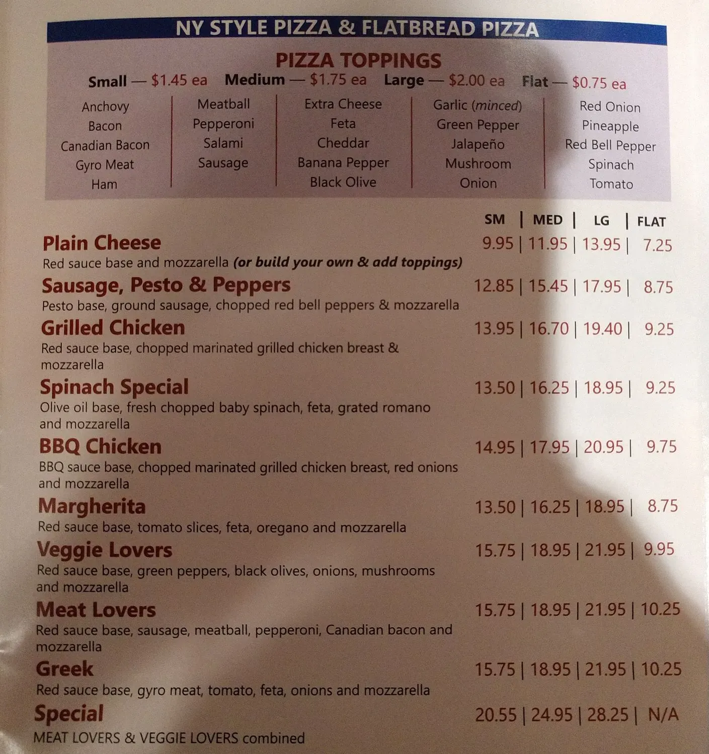 Menu 4