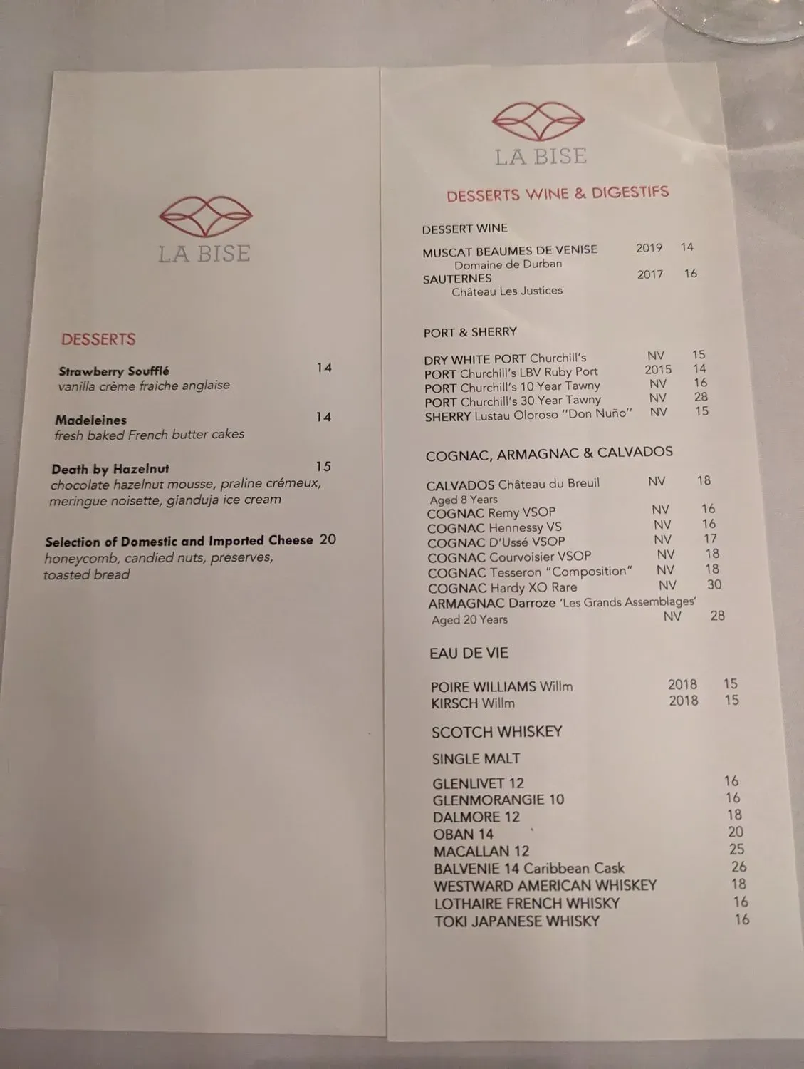 Menu 3