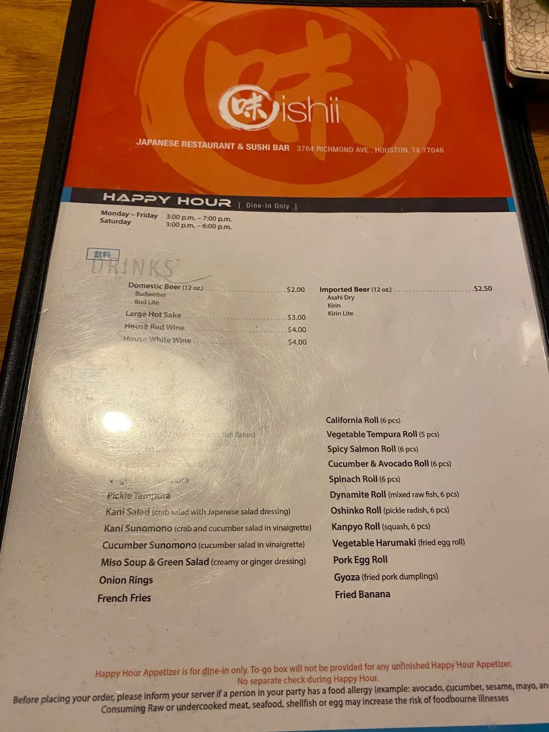 Menu 4