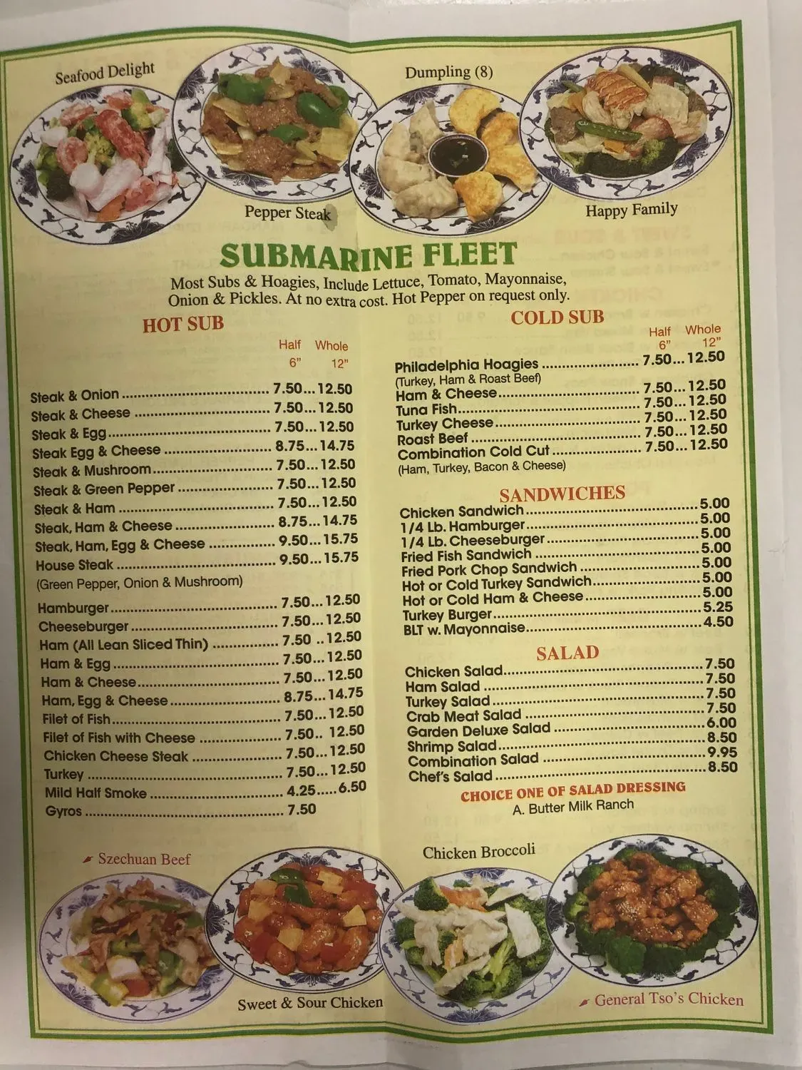 Menu 4