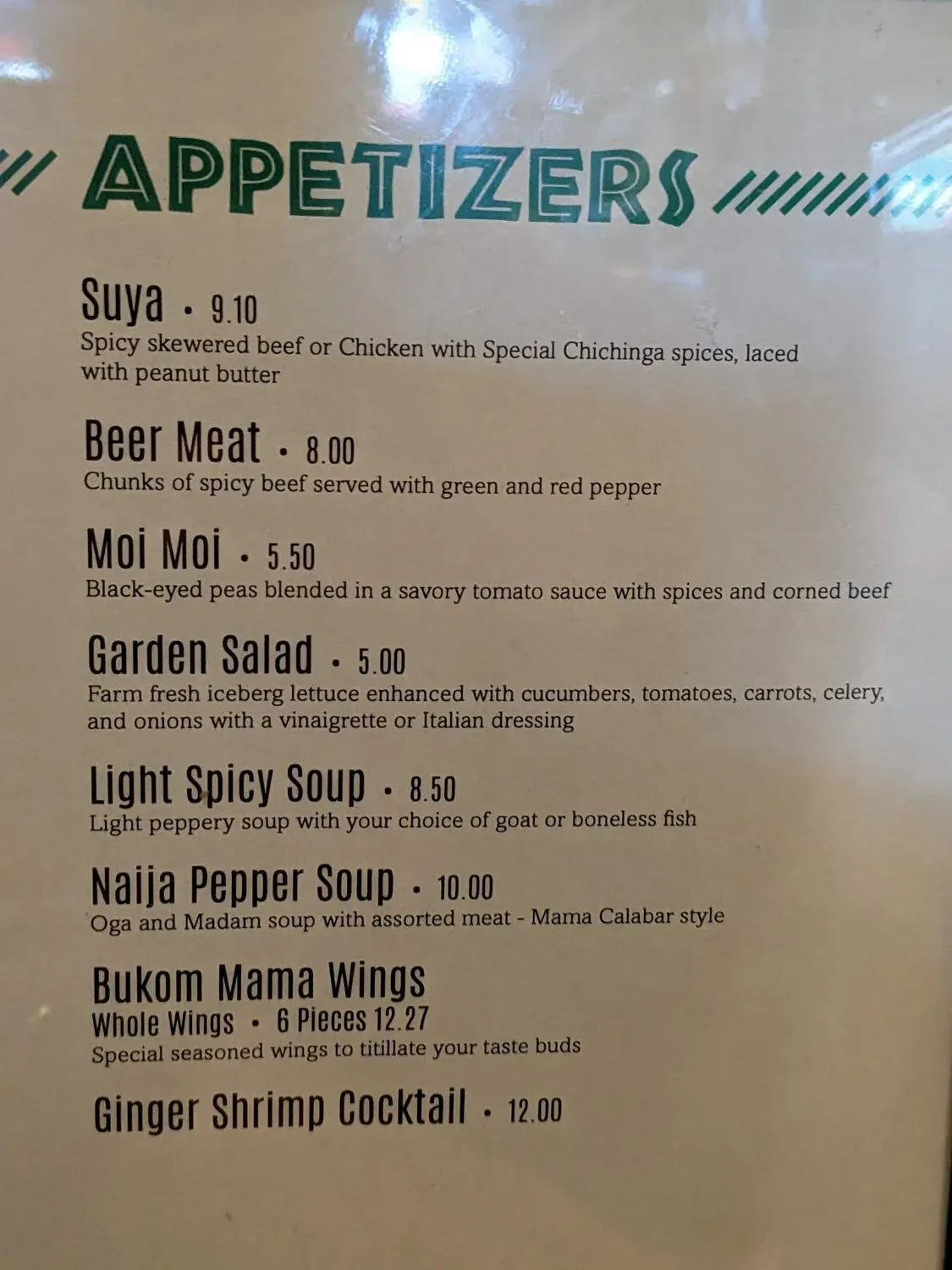 Menu 4