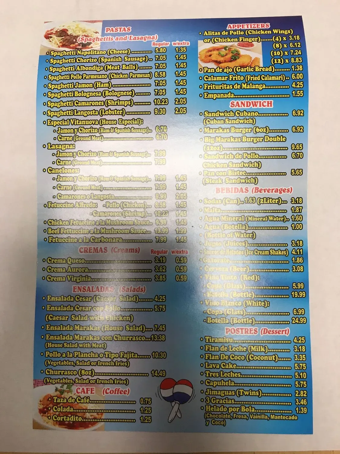 Menu 6