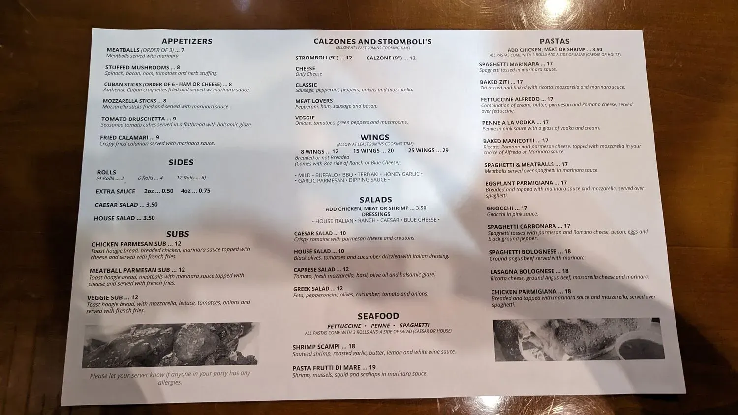 Menu 3