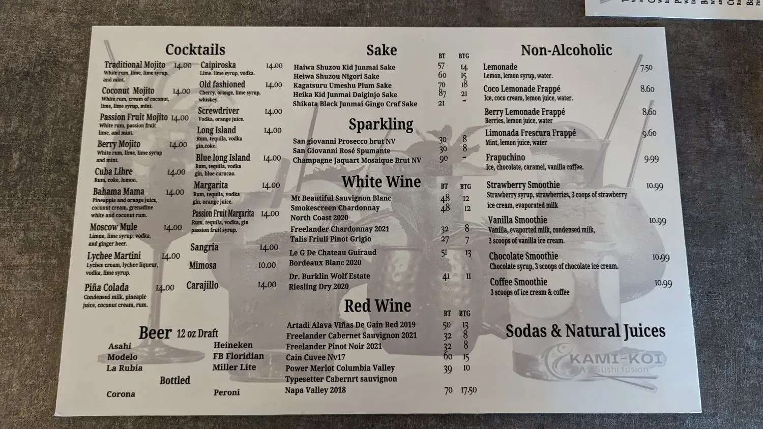 Menu 3