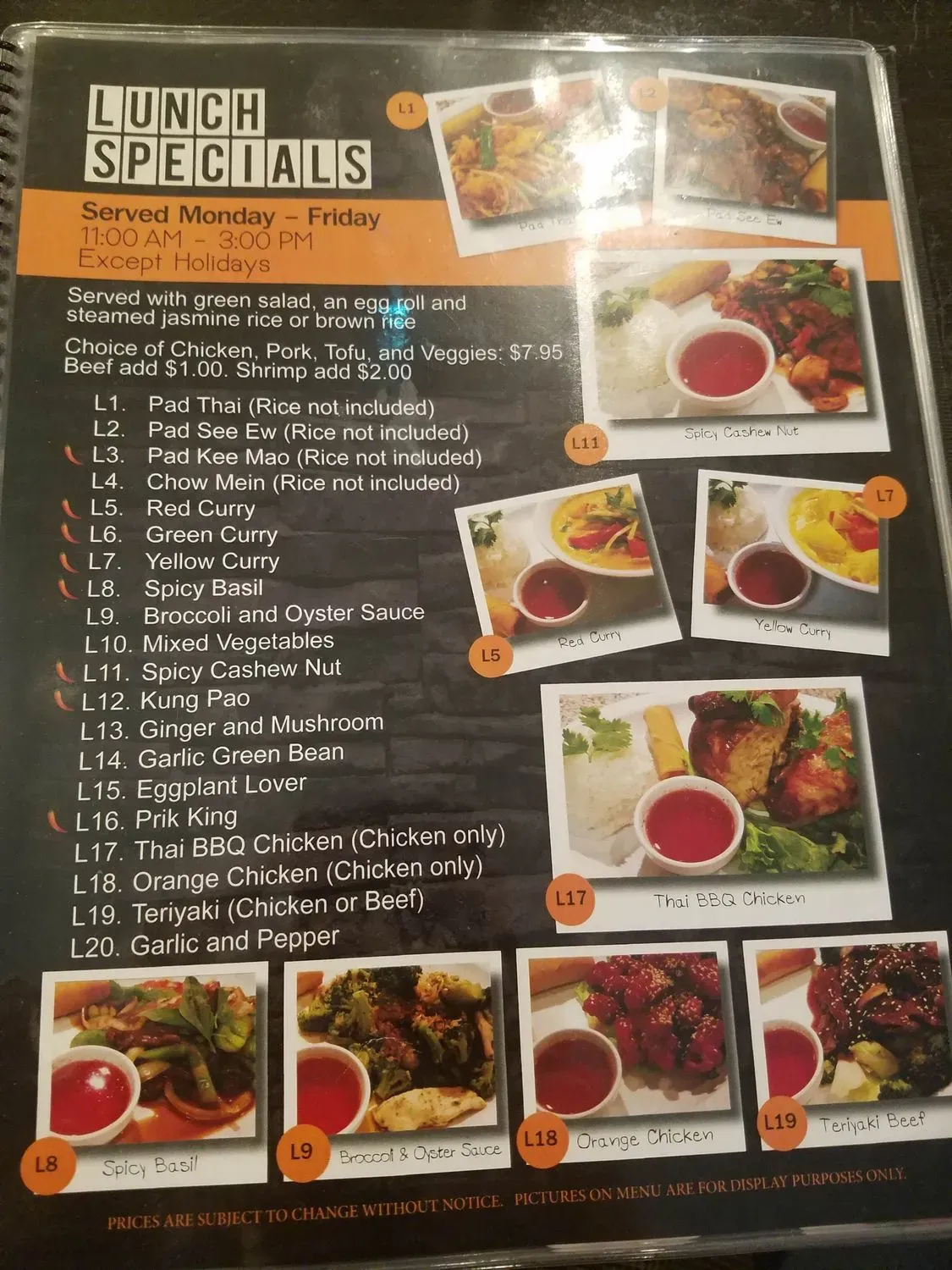 Menu 6