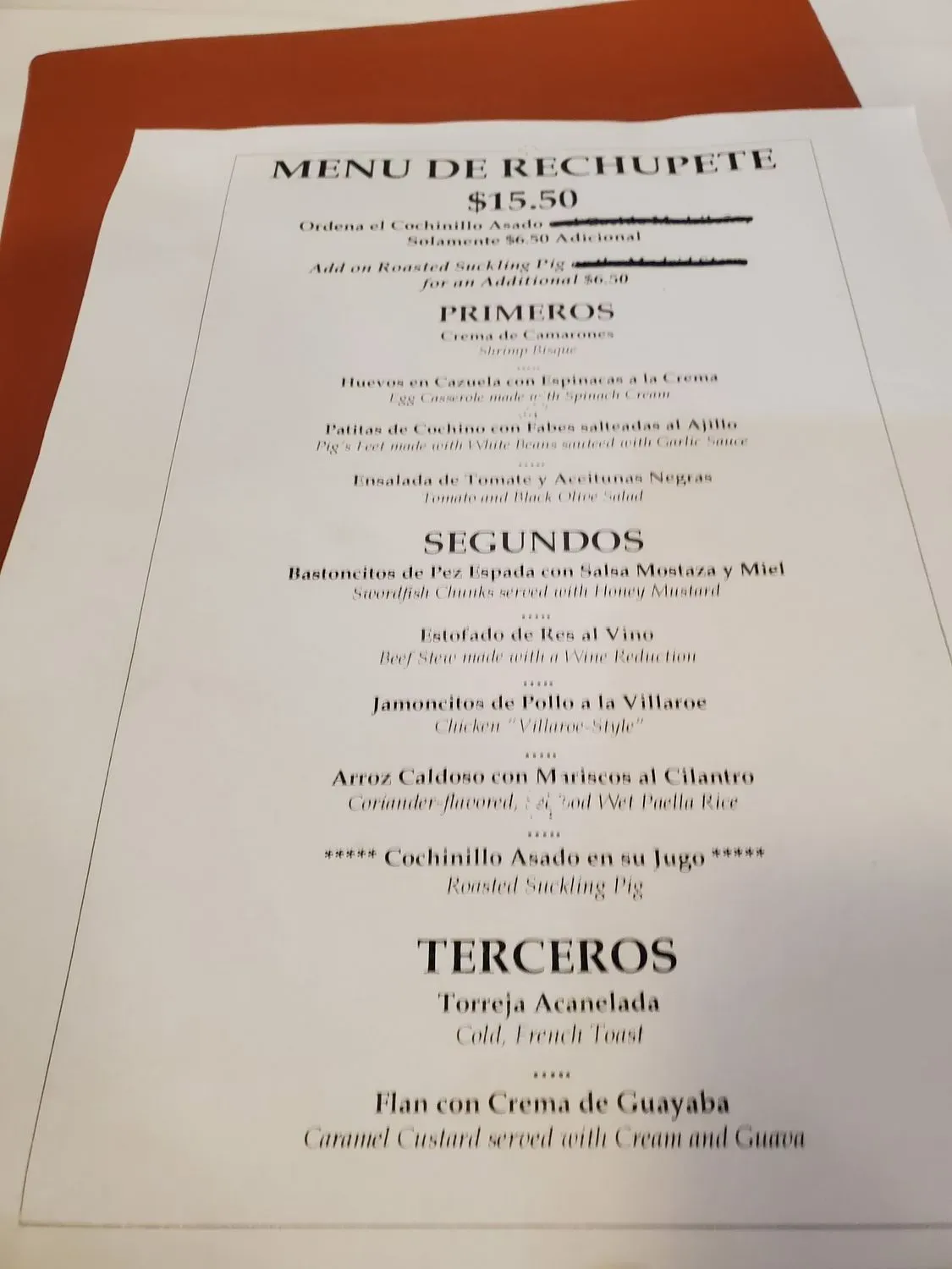 Menu 4