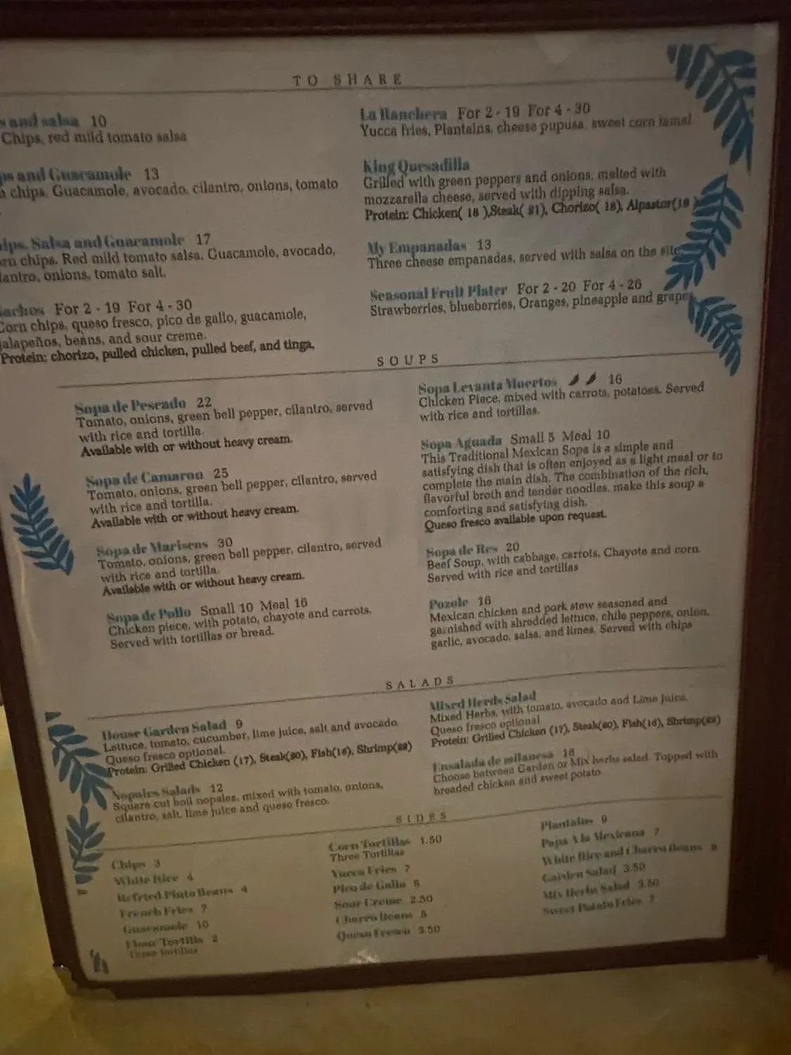 Menu 3