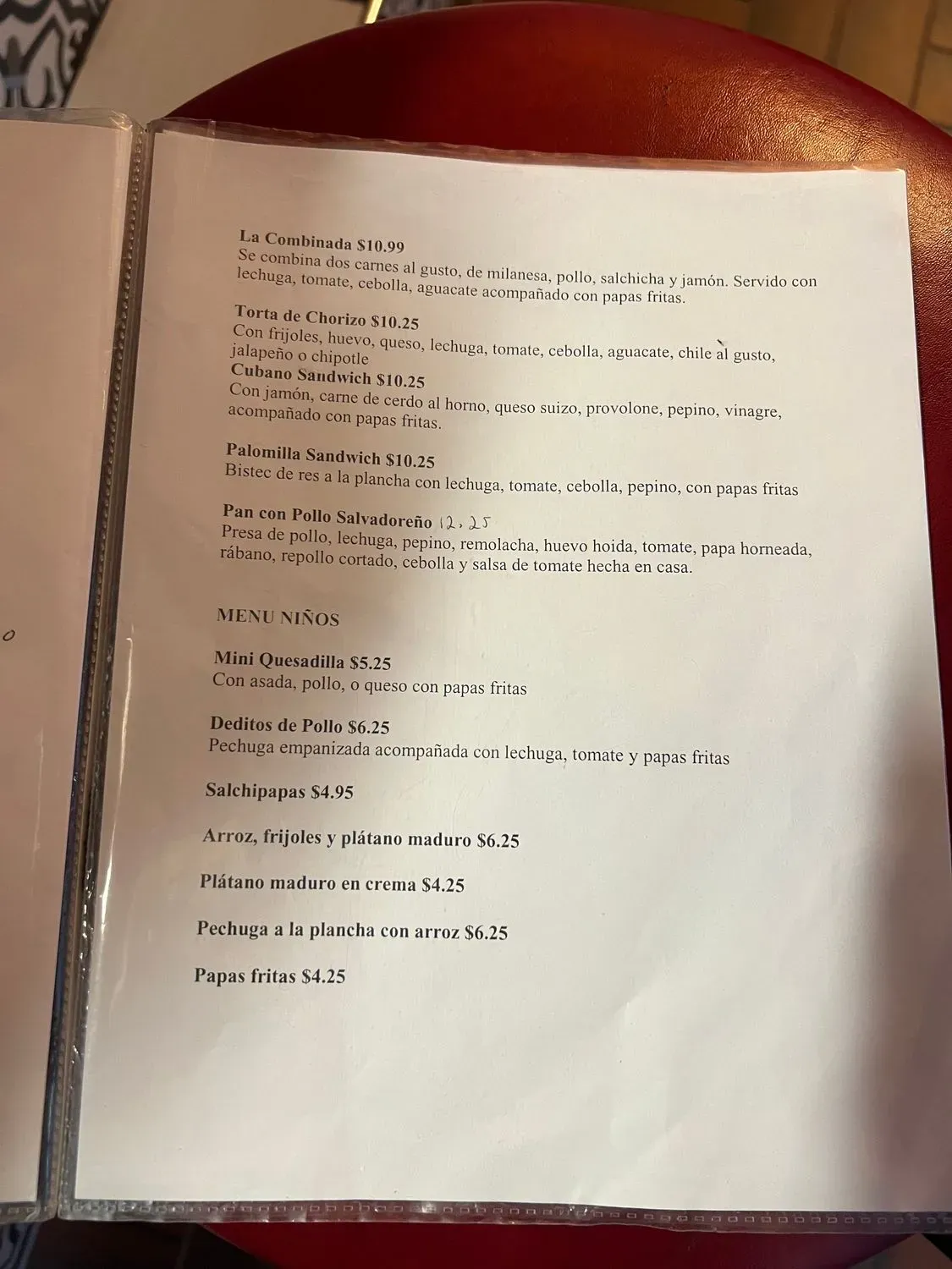 Menu 3