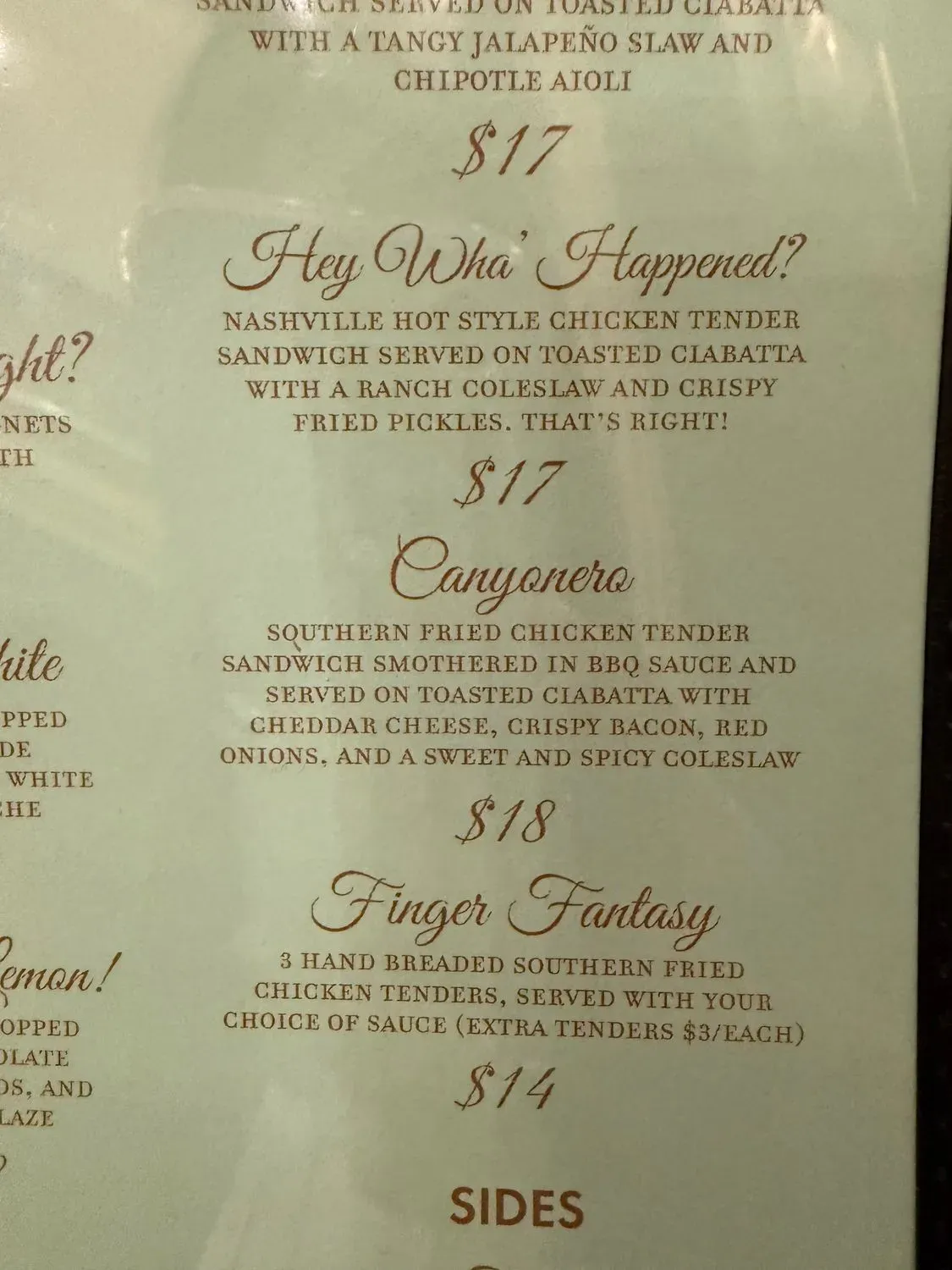 Menu 3