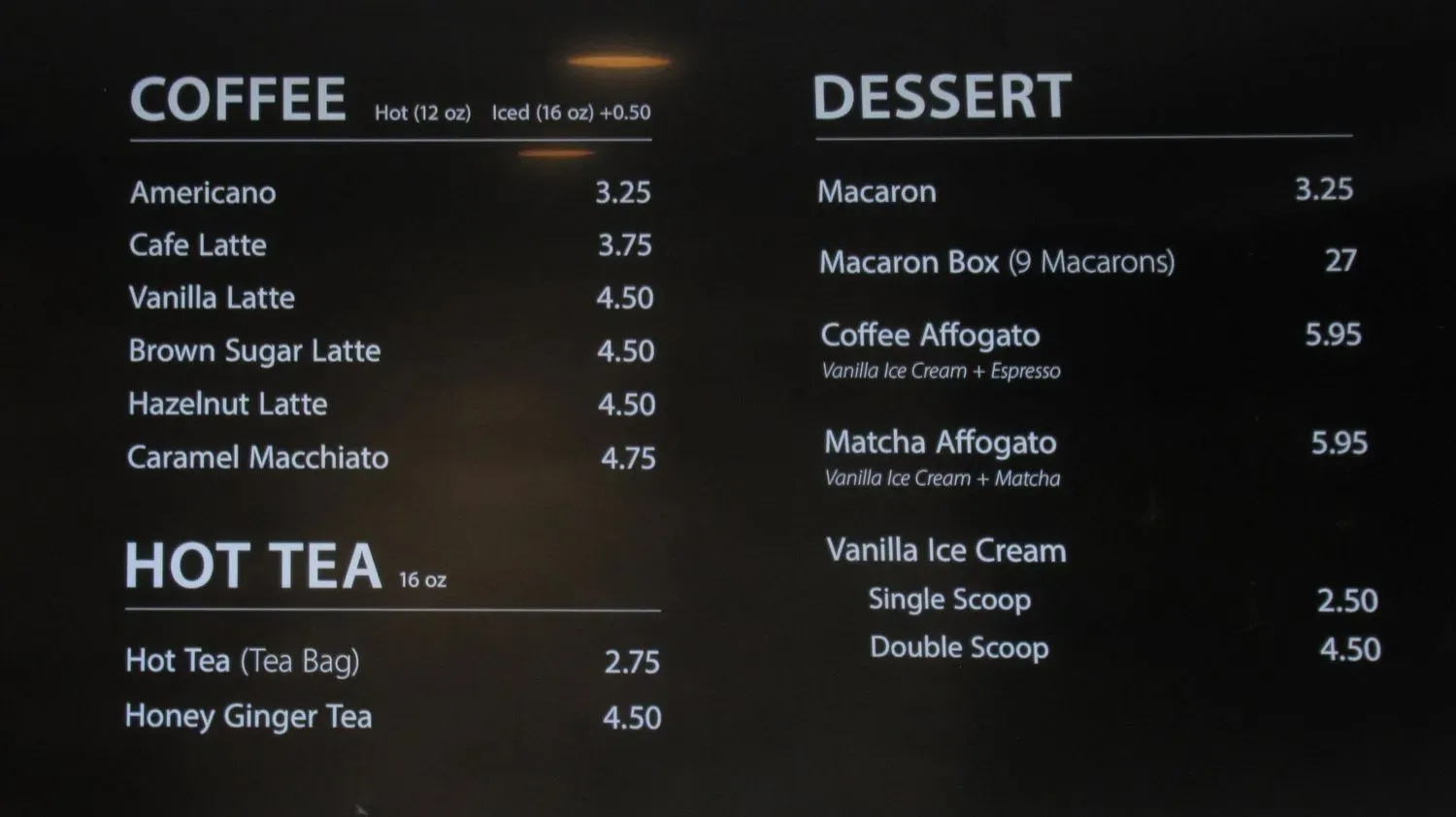 Menu 3