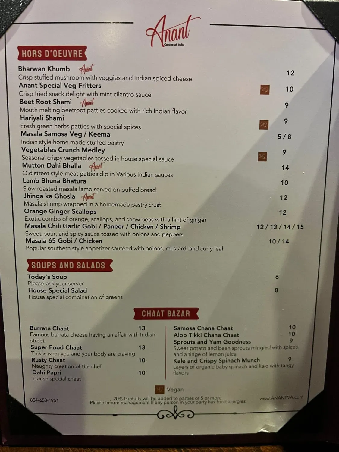 Menu 4