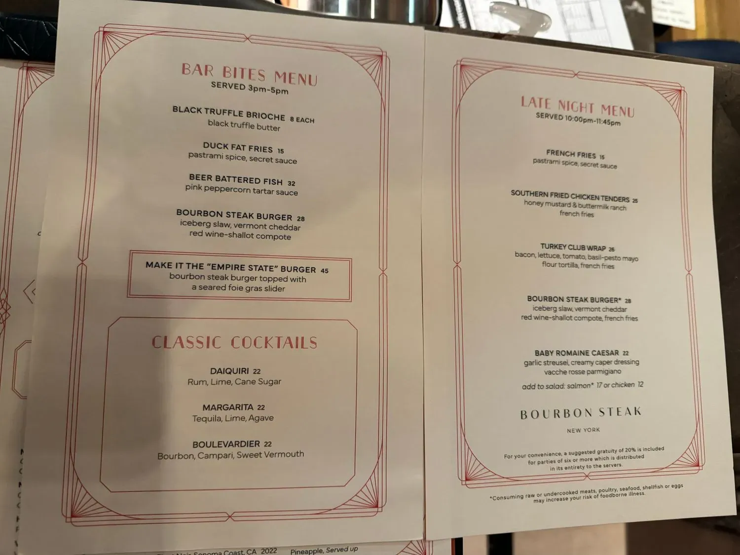 Menu 4