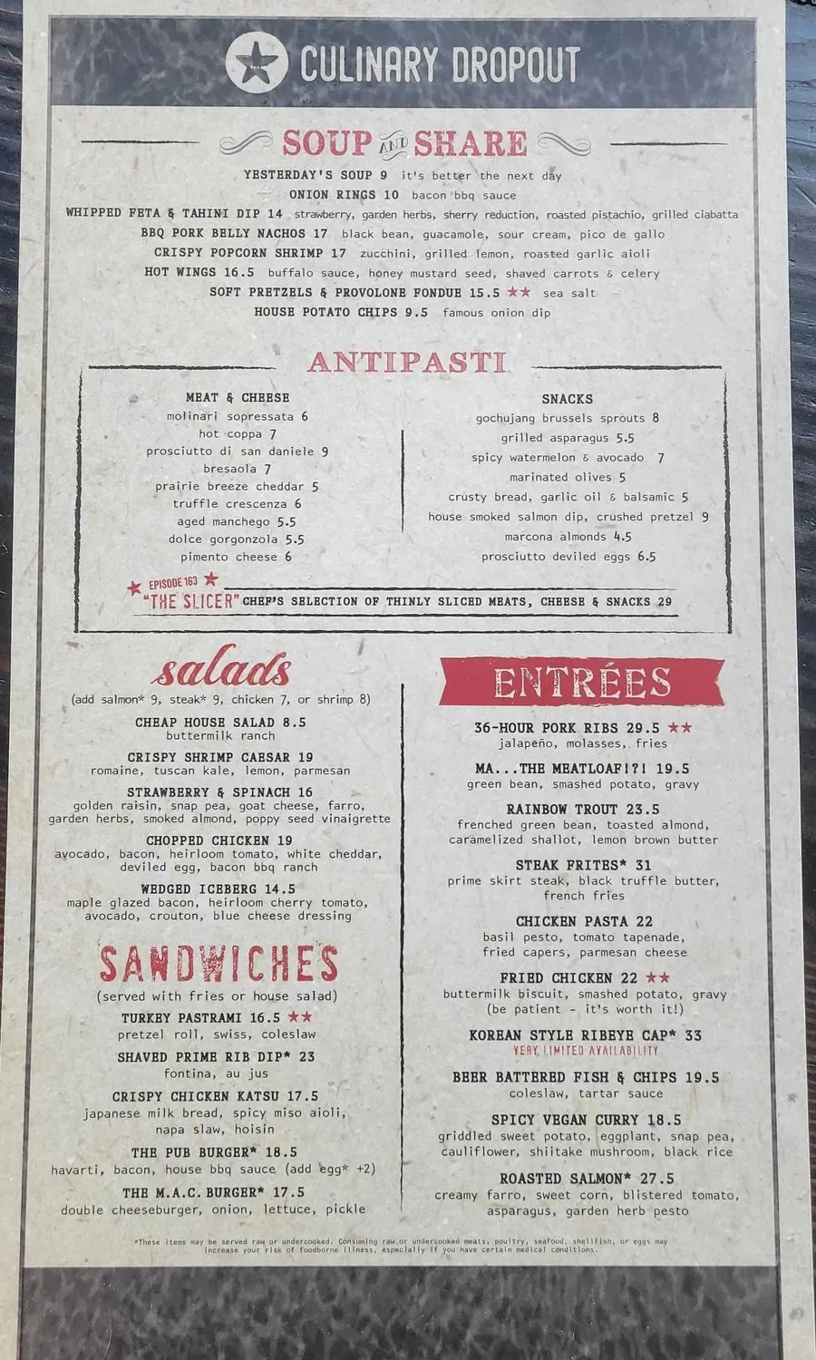 Menu 4