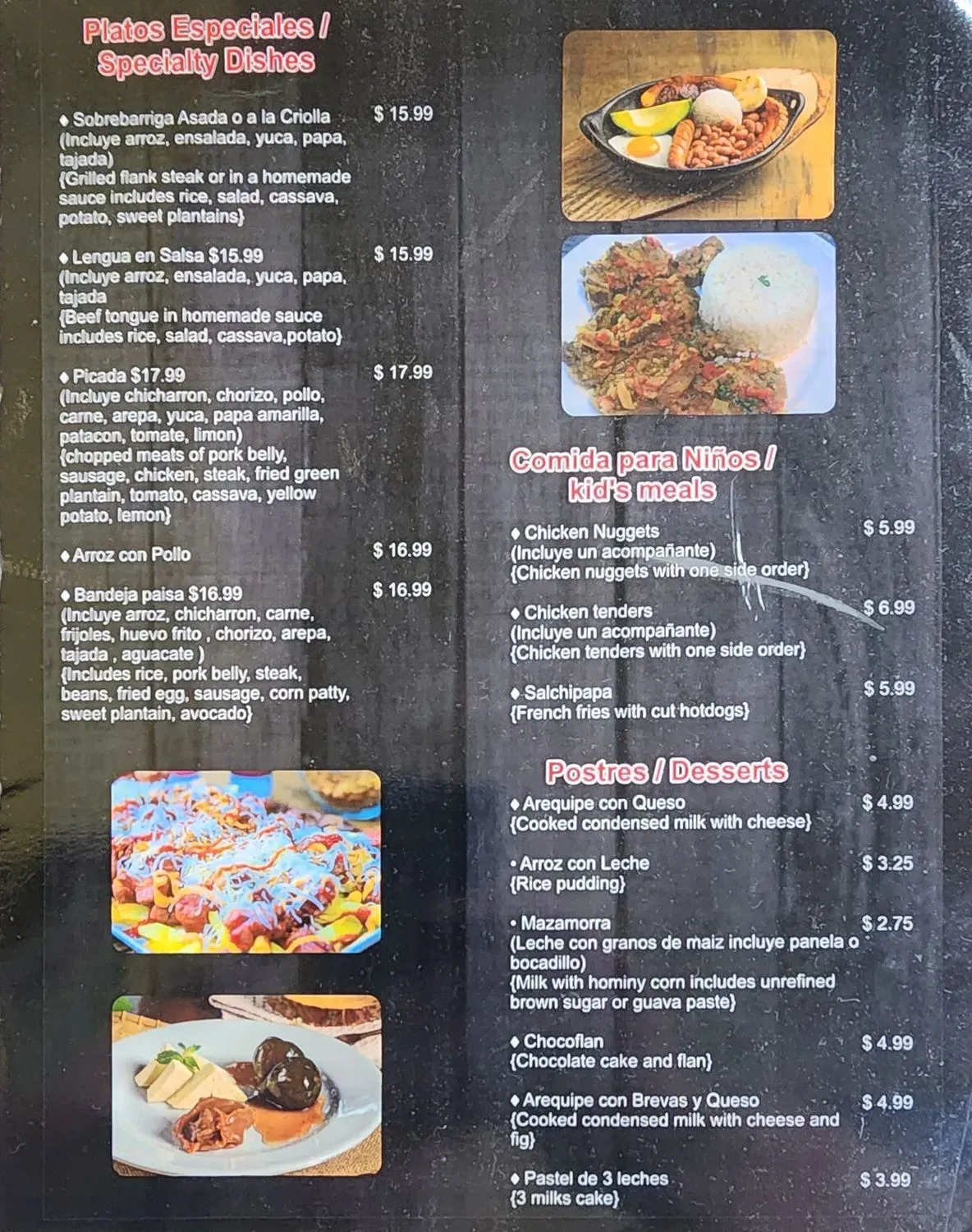 Menu 4