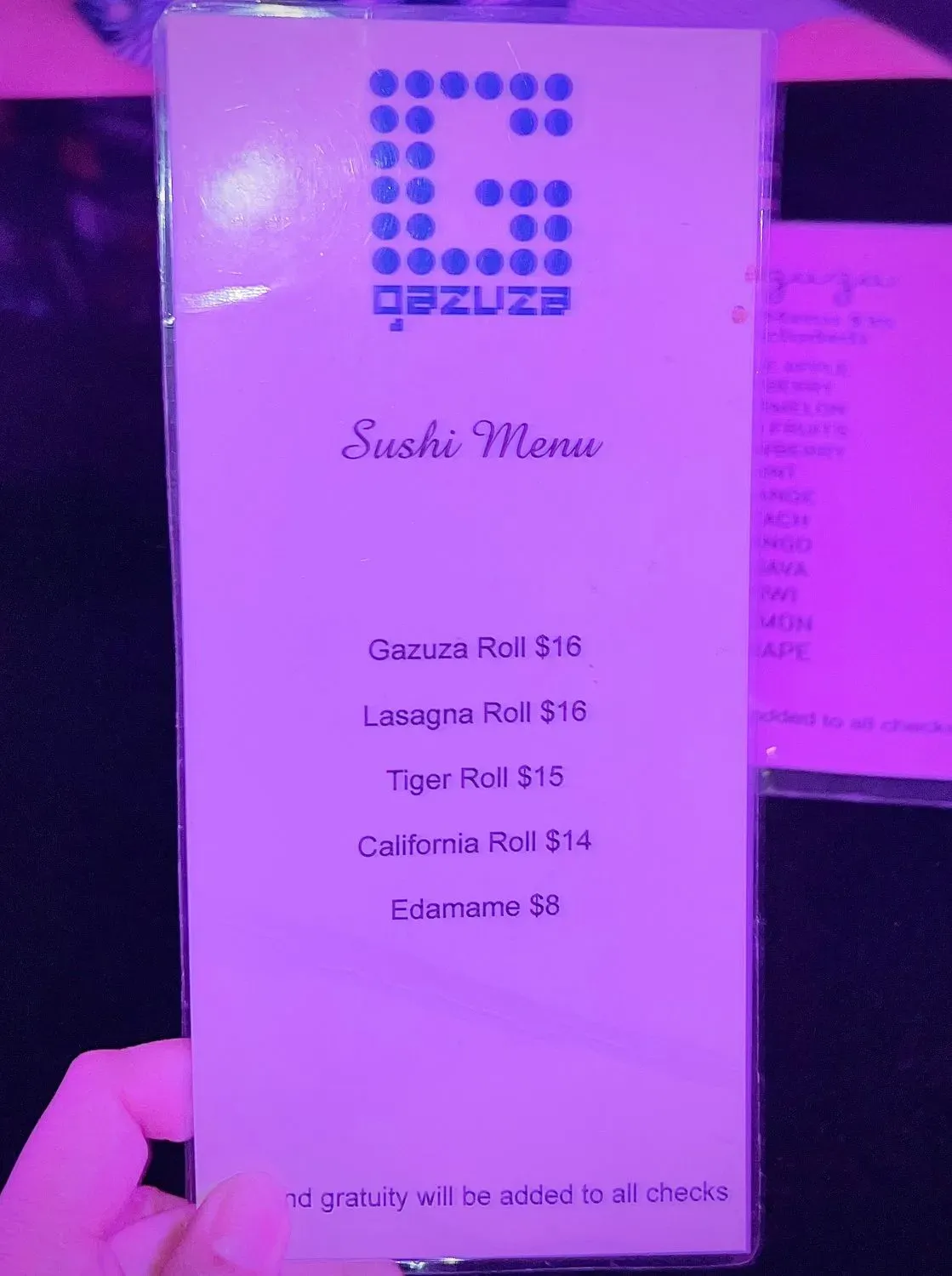 Menu 4