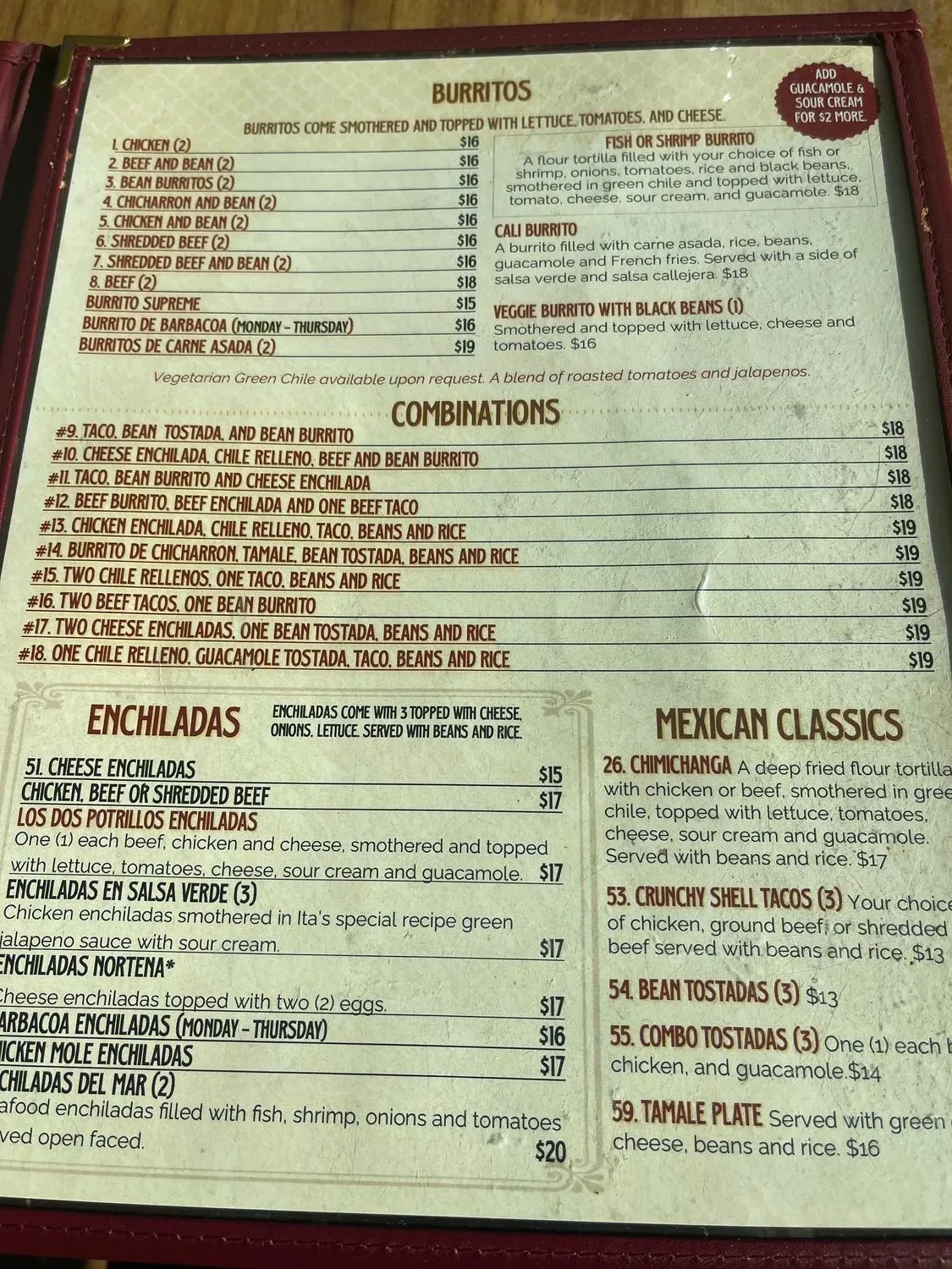 Menu 4