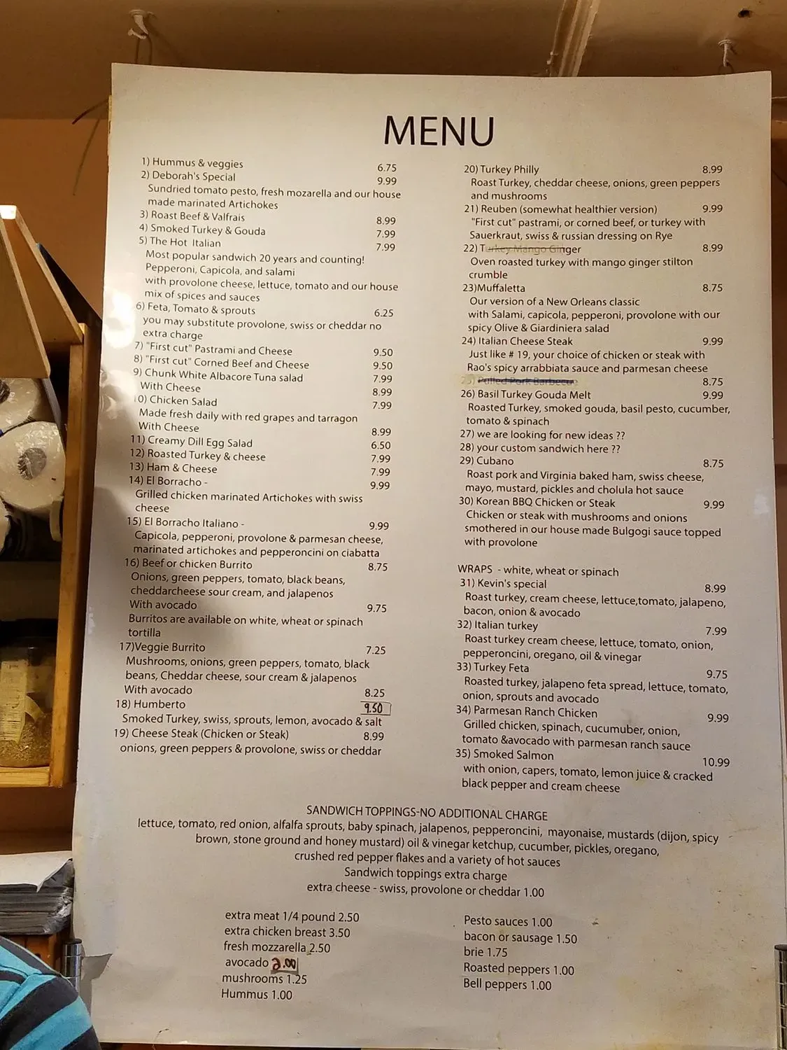 Menu 3