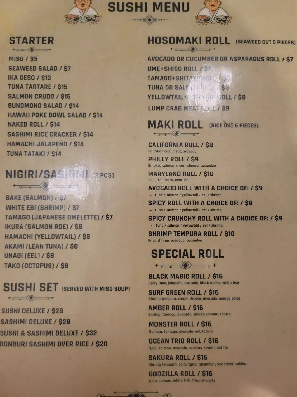 Menu 3