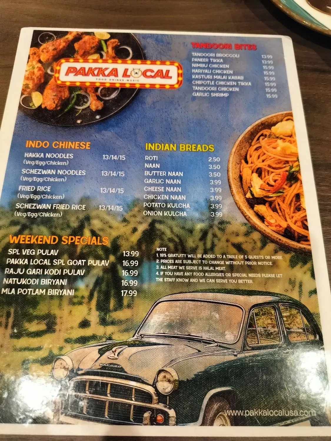 Menu 6