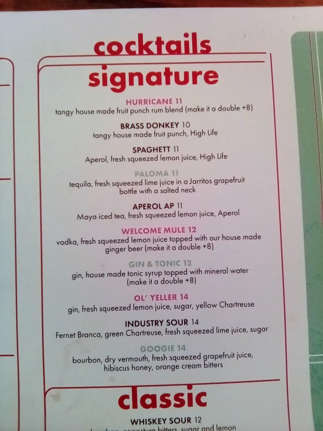 Menu 3