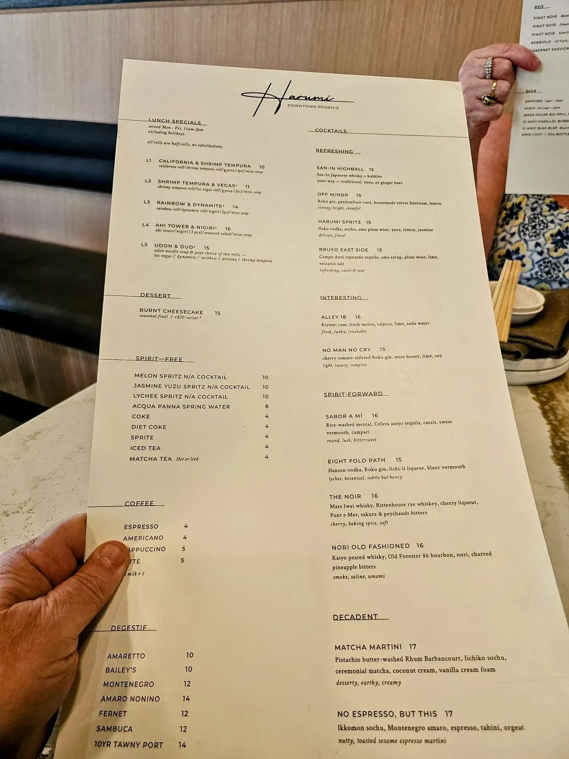 Menu 6