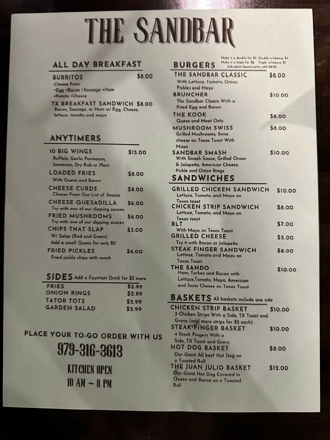 Menu 3