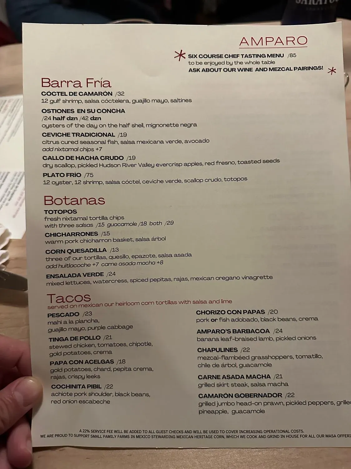 Menu 6