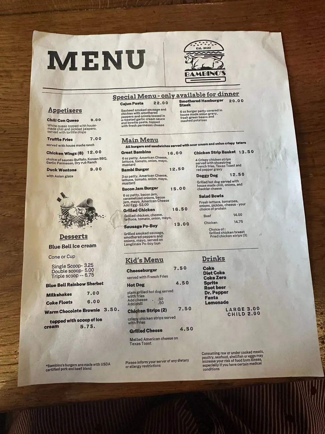 Menu 3