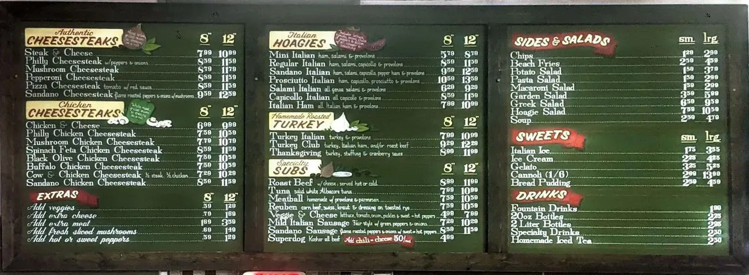 Menu 3