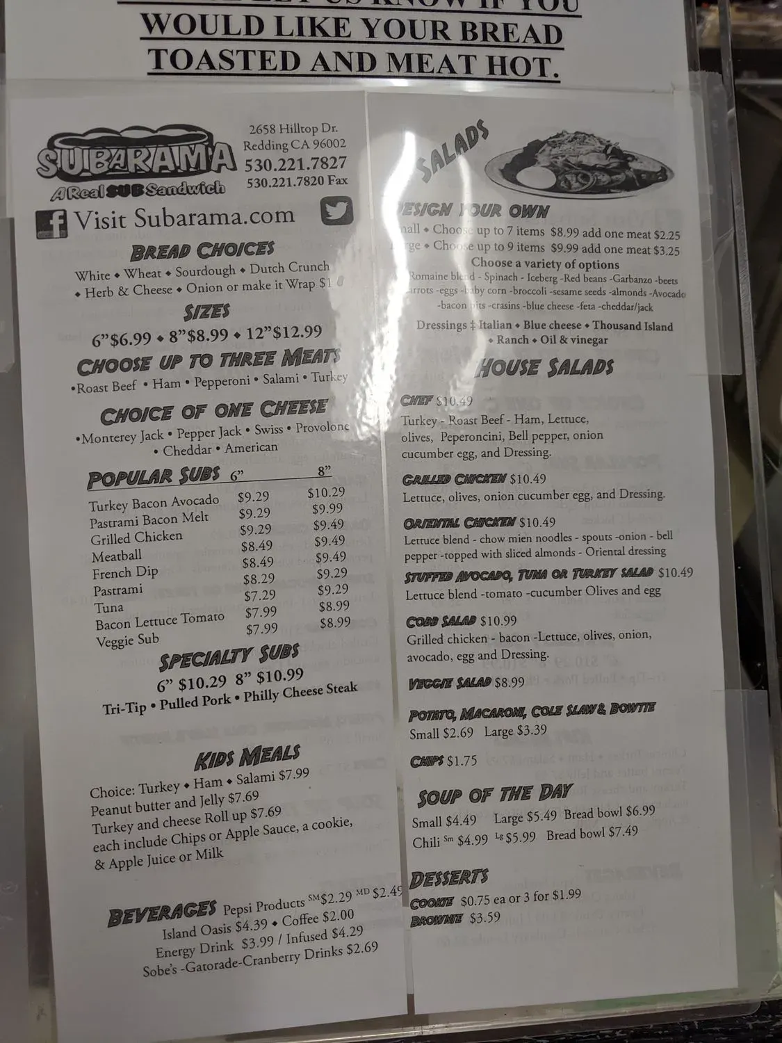 Menu 3