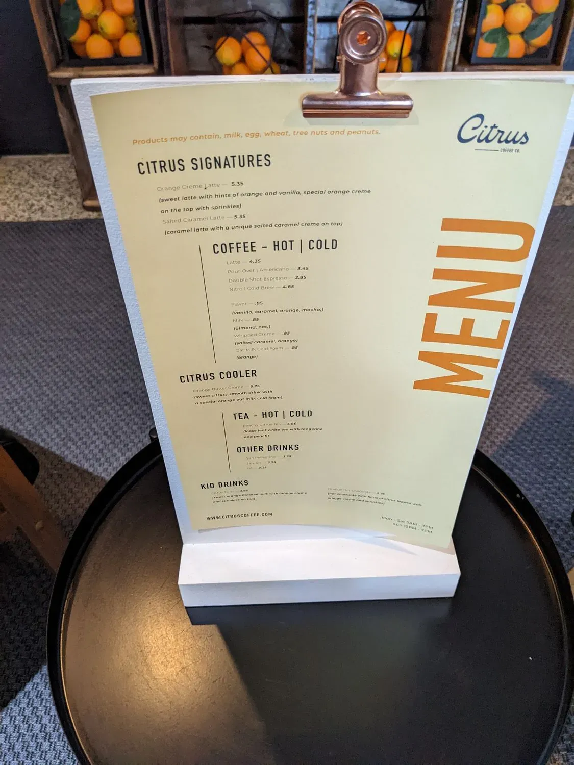 Menu 6