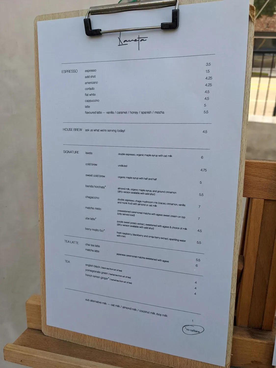 Menu 6