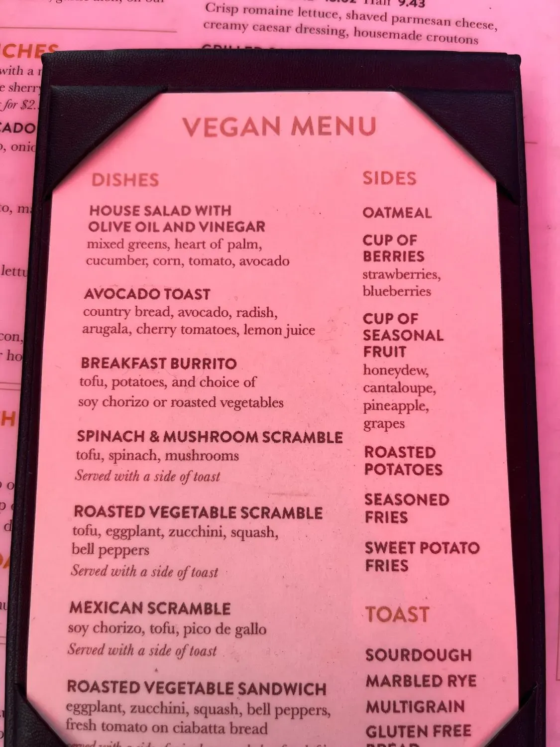 Menu 4