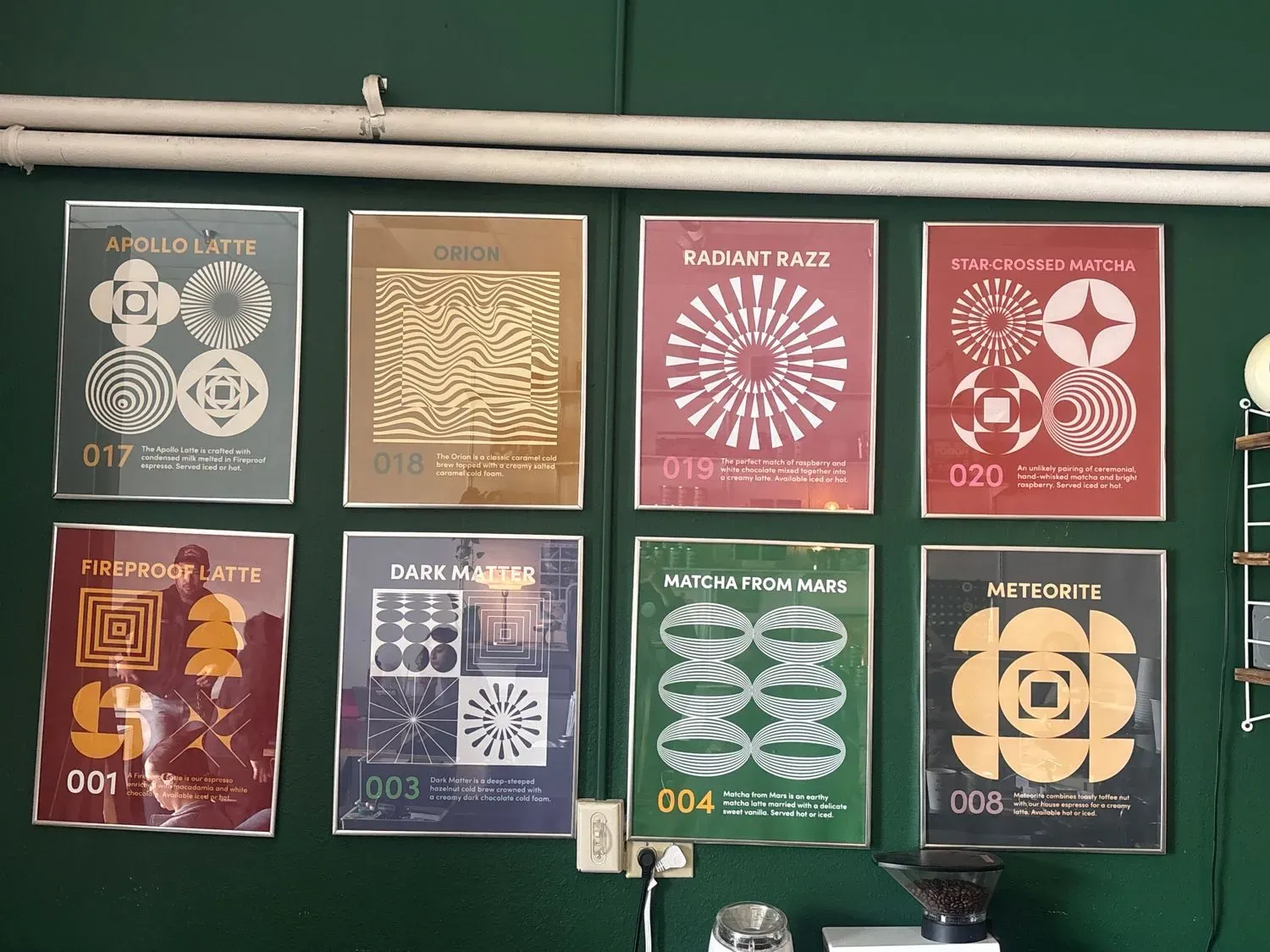 Fireproof Coffee Menu - Updated November 2025