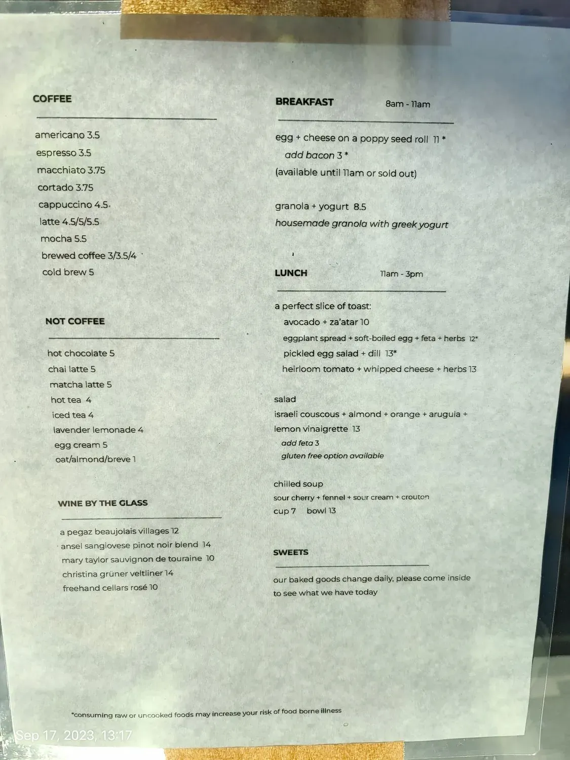 Menu 3