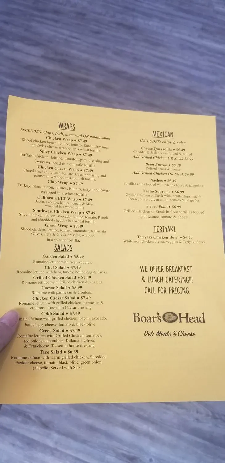 Menu 3