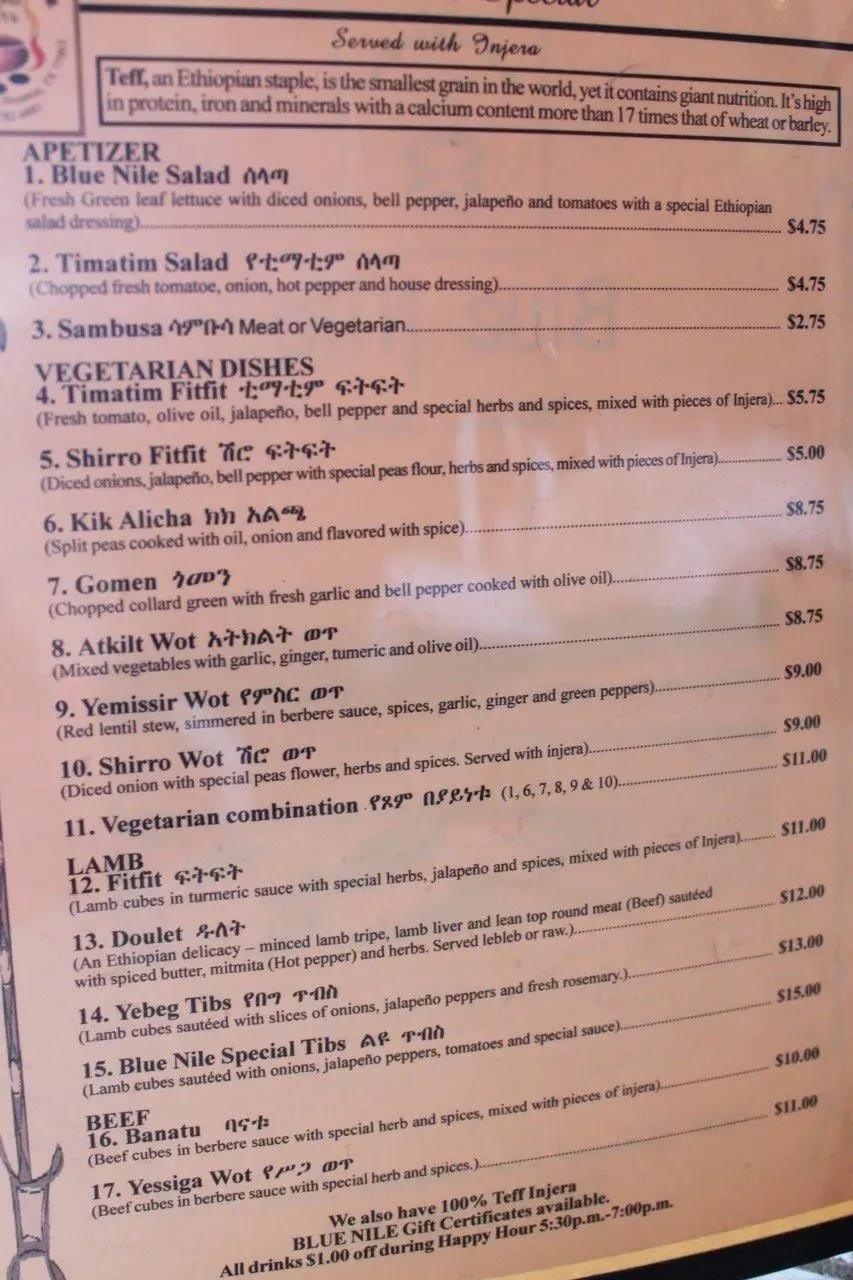 Menu 6