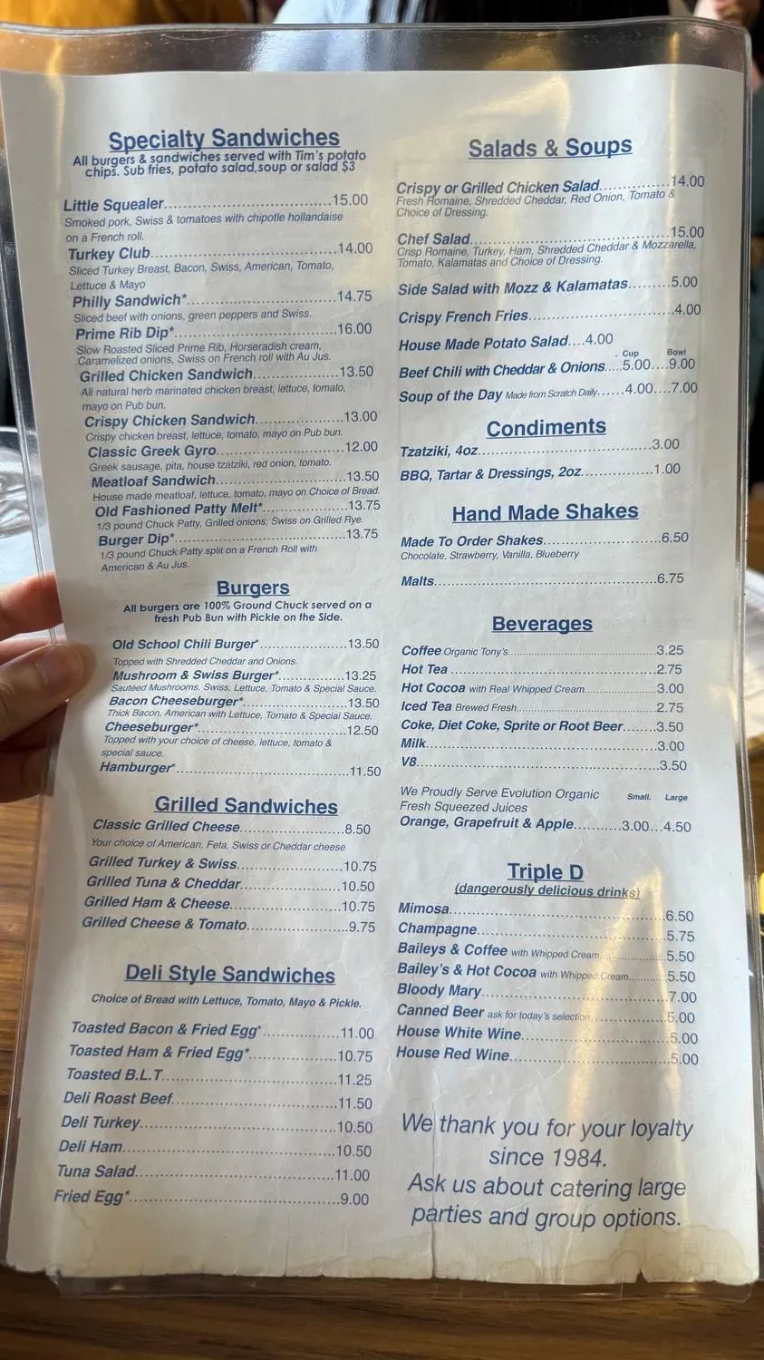 Menu 4