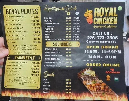 Menu 3