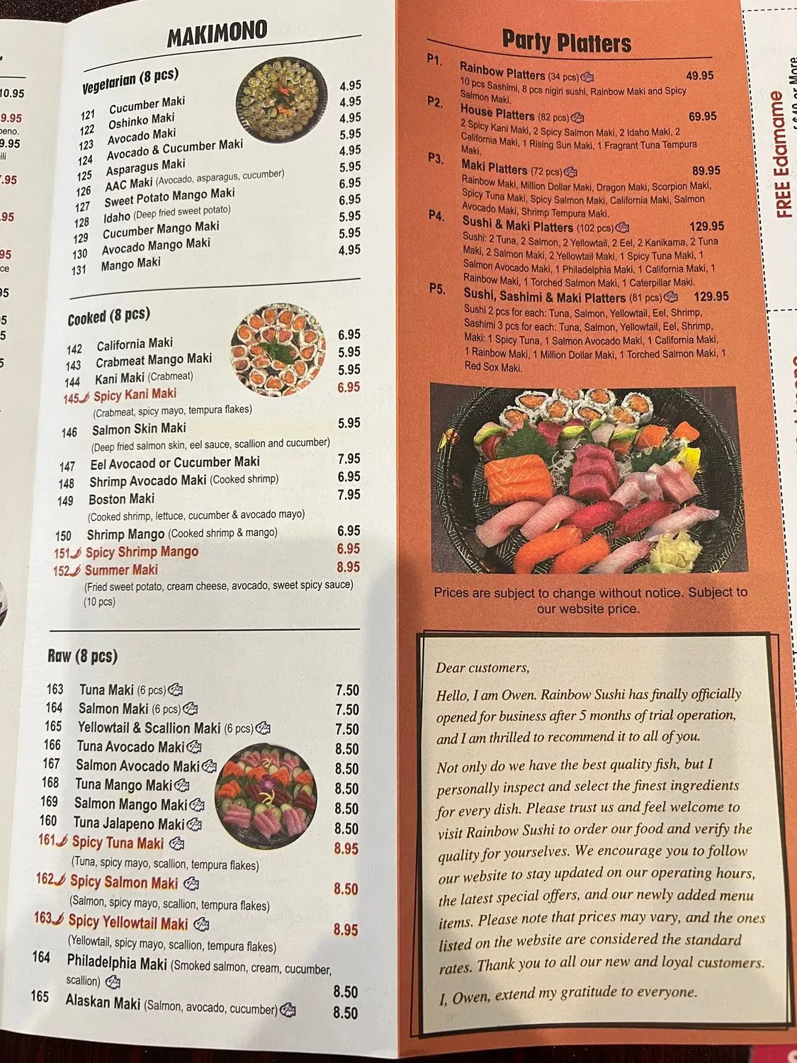 Menu 3